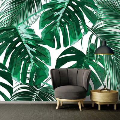 Fotobehang PalmLeaves1 DD118572 A.S. Création Designwalls | 3D Fotobehang op maat