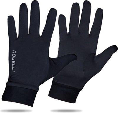 Rogelli Oakland Dames en Heren Hardloop handschoenen - Zwart