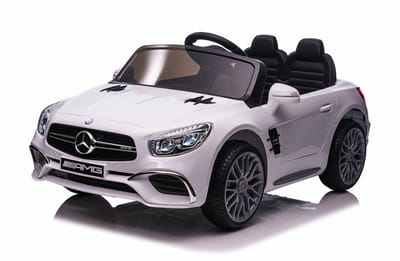 Mercedes SL65 AMG Wit | 12V Kinderauto