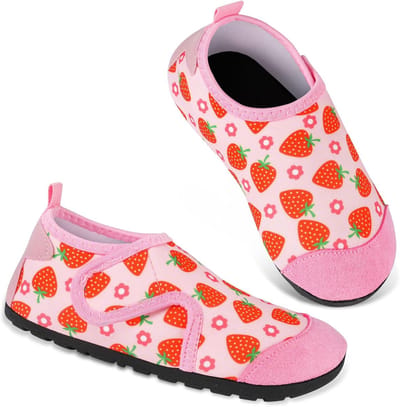 Thijox - Waterschoenen Badschoenen voor Kinderen - Sneldrogend Blotevoetenschoenen voor Strand, Camping, Zwembad - Maat 28-35 - Meerkleurig