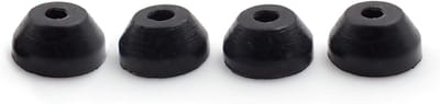 Fingerboard Bushings - Truck Onderdelen - Fingerboard Tricks - Conische Vorm - 80A Hardheid - Zwart