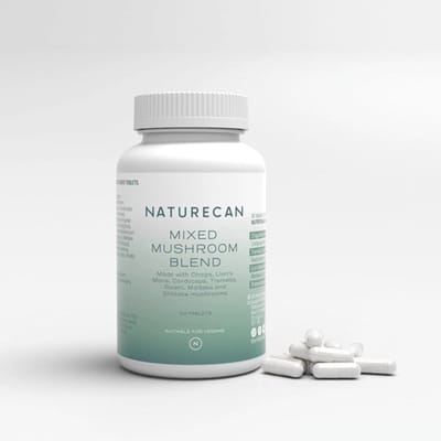 Naturecan Mushroom Complex Tabletten - 90 Tabletten - 8 Paddenstoelen Blend - Immuunsysteem