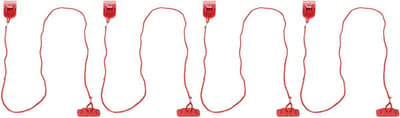 Loopband Veiligheidsslot - Noodstop Sleutel - Fitness Veiligheid - Automatische Bescherming - 4 Stuks - Zwart