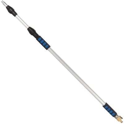 Talen Tools - Telescopische steel - Voor wasborstelset - Aluminium - 135-300 cm