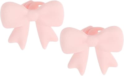 Hoofdtelefoon Decoratie - Oortelefoon Clip - Audio Stijl - Zachte Siliconen - 6 x 3 x 2 cm - Roze