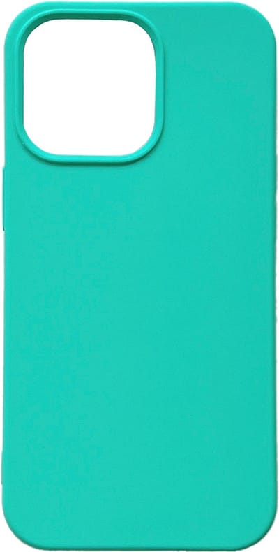 Casemania Hoesje Geschikt voor Apple iPhone 13 Pro - Turquoise - Extra Stevig Siliconen Back Cover