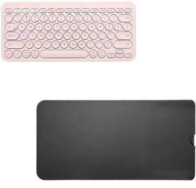 Dailygoody - Toetsenbordhoes - Draagbare toetsenbordbeschermer - Veilig en stevig - Zwart - Mini-toetsenbordhoes - Bescherming voor K380 toetsenbord -