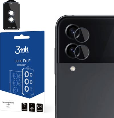Samsung Galaxy Z Flip4 - 3mk Lens Protection Pro Black