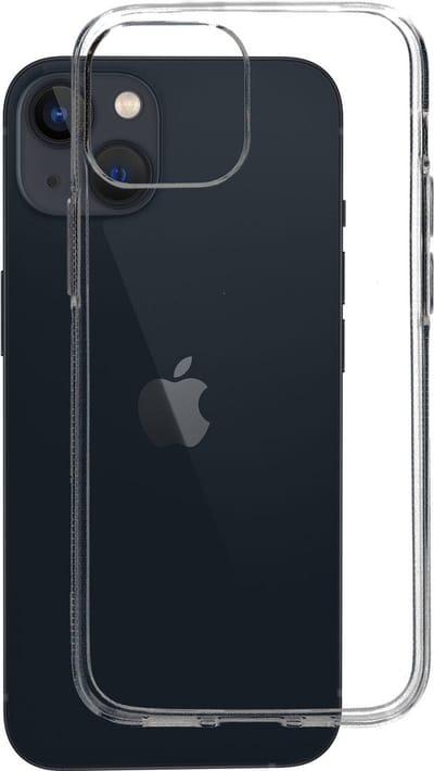 Mobiparts hoesje geschikt voor Apple iPhone 12 Mini - Zacht TPU - Schokabsorberend TPU - Grip Coating - Transparant