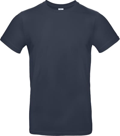 10 pack Navy shirts B&C T shirt heren T shirt dames ronde hals Maat L