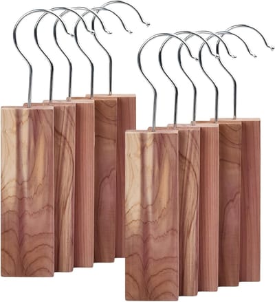 Natuurlijke Cedar Houten Blokken voor Mottenbestrijding in Kasten - Geur- en Vochtregulerende Oplossing voor Kleding en Textiel