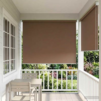 vidaXL - Buitenrolgordijn - UV-bescherming - Taupe - 100 - x - 230 - cm - (B - x - H)
