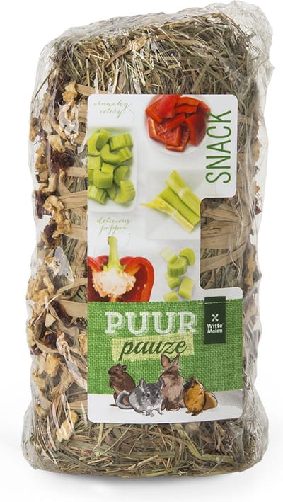 Witte Molen Puur pauze hooirol selder & paprika 200 gram