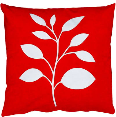 Sierkussens - Kussentjes Woonkamer - 50x50 cm - Silhouet - Bladeren - Tak