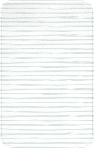 WC mat 50x80 cm - Antislip - Groen - Strepen - Patroon - Toiletmat - Vloermat - Douchemat - Toilet tapijt - Toiletmatten