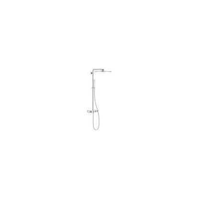 GROHE Euphoria SmartControl 310 Cube Duo Regendouche - Ã˜ 31 cm - Vierkant - Inclusief thermostaatkraan - Met CoolTouch technologie - Chroom
