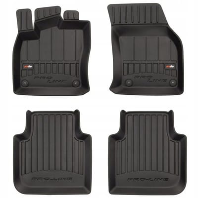 FROGUM PROLINE Automatten - Geschikt voor SEAT TARRACO (vanaf 2018) - 4-delig - TPE Rubber - Zwart