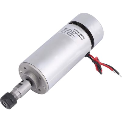 DC48V 12000r ER11 400W Hoge Snelheid Borstel Luchtgekoelde Graveermachine Spindelmotor