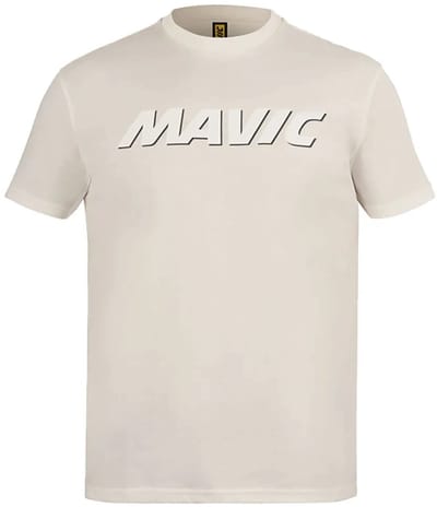 Mavic Corporate Logo T-shirt Met Korte Mouwen Beige L