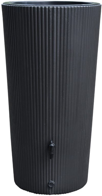 Meuwissen Agro - Regenton 2 in 1 Waal - 200 liter - Antraciet of grijs