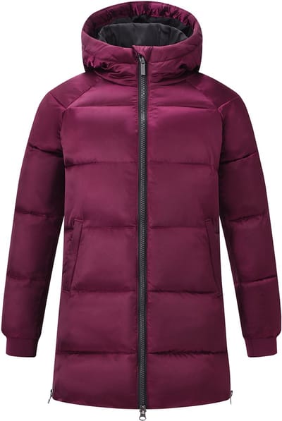 Imperial Riding Winterjas Imperial Riding Irhbodie Kids Donkerpaars - 140