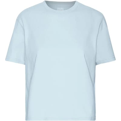 Dames-T-shirt Colorful Standard Organic Boxy polar blue