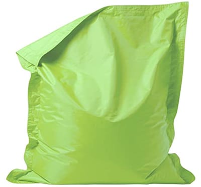 Gaming Zitzak voor Kinderen in Lime Groen - Waterafstotend en Comfortabel voor Binnen en Buiten