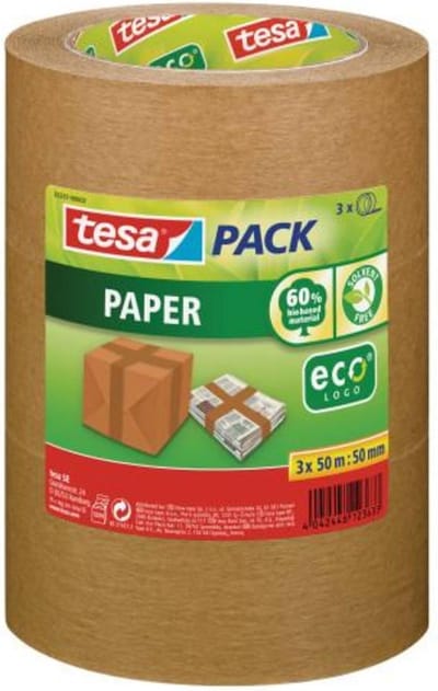TESA Verpakkingstape Eco 50mx50mm - 18 x 3st
