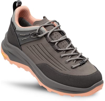 Grisport Overland Low grijs roze wandelschoenen uni (15601-177)