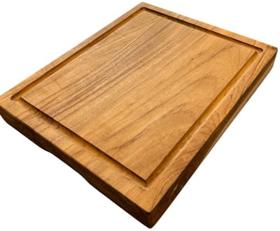 Basic Culinair Snijplank – Teakhout – FSC & FLEGT Gecertificeerd – Duurzaam – 30 x 25 x 4cm