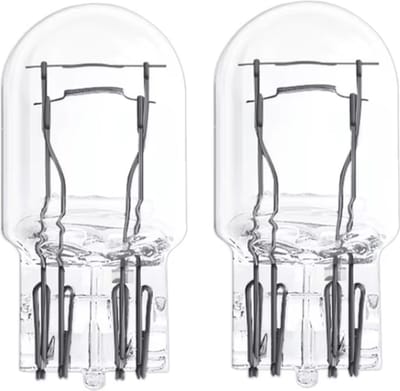 TLVX 2 stuks T20 7443 W21/5W Origineel Halogeen Autolampen – Stadslicht - Dagrijverlichting – Achterlampen – Remlicht - Auto Verlichting - 3000K Geel licht - 12V - Dagrijlichten (2 stuks)