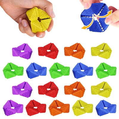 Jouet Fidget Silicone Texture Flip TDAH Autisme Besoins Spéciaux Sensoriel Main Silencieux Poche Soulagement du Stress Calmant Concentration Bureau Jouets