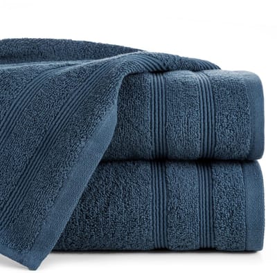 Eurofirany Aline Badhanddoek 70x140 cm - Navy Blauw