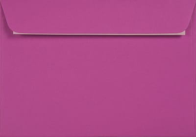 Gladde roze enveloppen A6 - 114 x 162 mm - 25 stuks - HK zelfklevend met plakstrip - 120 gram - Kreative - Netuno