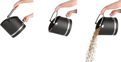 Practo Home - Pelletemmer chroom - Ø 30.5 cm