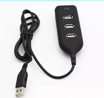 LOUZIR  4-poorts USB hub - USB2.0 - 0,30 meter