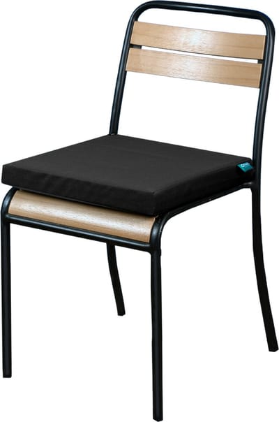 Qnuss Elektrisch Outdoor WarmteKussen - Infrarood Terrasverwarmer - Waterafstotend Oxford - Duurzaam & Energiebesparend - 40x40cm - Zwart - Inclusief Powerbank