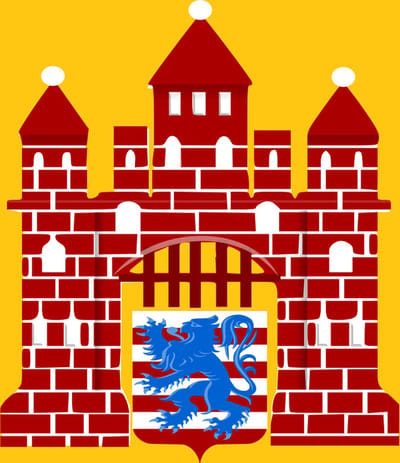 Vlag Oudenburg 150x225cm