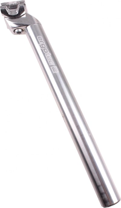 Ergotec Zadelpen Vast Patent 25,8 X 350 Mm Aluminium Zilver