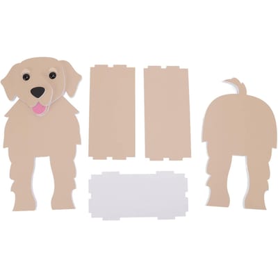 Schattige Hond Bloempot Hondvormige Plantenbak Pot Dierenvormige Plantenbak Houder voor Buiten Binnen beige