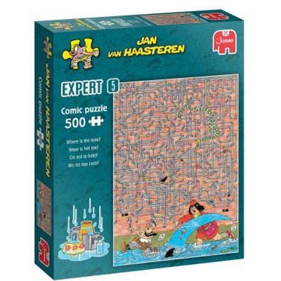 Jumbo JvH Waar is het lek? 500st Volwassenen puzzels