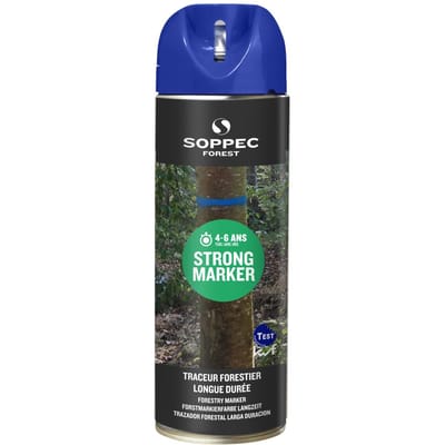 Soppec markeerverf "strong" blauw