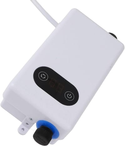 Elektrische Boiler - Directe Waterverwarmer - Warm Water Leveren - Constante Temperatuur - 18x15 cm - Wit