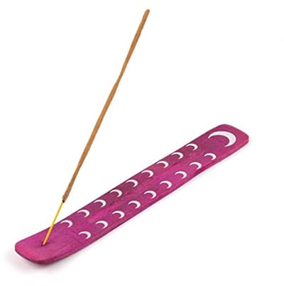 Kleurige Rookhouder - Handgemaakte Houten Branders voor Hout, Meditatie, Aromatherapie en Yoga - Perfect voor Thuis, Op Kantoor en als Cadeau