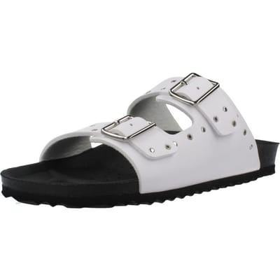GEOX ADRIEL MEISJES Sandalen - WIT/ZILVER - Maat 31