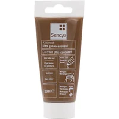 Ultra Geconcentreerde Kleurstof Voor Verf Sencys Sienna 50ml