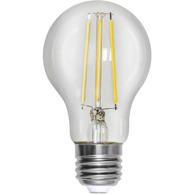 Standaard bol - E27 - 8W - Koel Wit - 4000K - Dimbaar - Filament - Helder