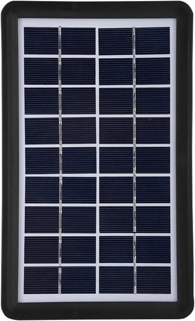 Zonnecel Paneel - Draagbare Energie - Batterij Opladen - Hoge Lichtdoorlatendheid - 24 x 15 x 3 cm