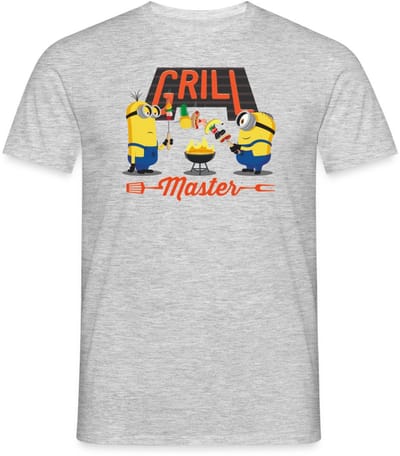 Minions Grill Master T-Shirt Heren