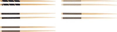 Cosy & Trendy Chopsticks Zwart 22.5cm Set 5 Paar